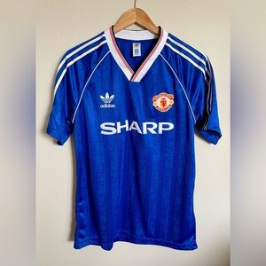 Manchester United Football Club 88-90 Jersey / MCUF Adidas Original / Men’s M /